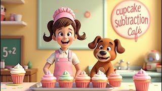 Cupcake subraction cafe: Learning Maths with Gabby and Friends