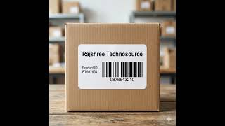 Printed Barcode Label #brandbuilding #creativecontent #creativestudio #digitalcreator