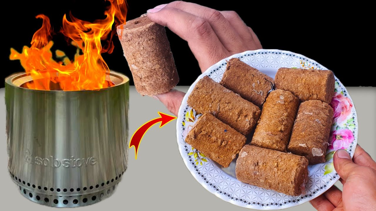 Free energy from cardboard and sawdust! DIY Wood pellet making secrets 