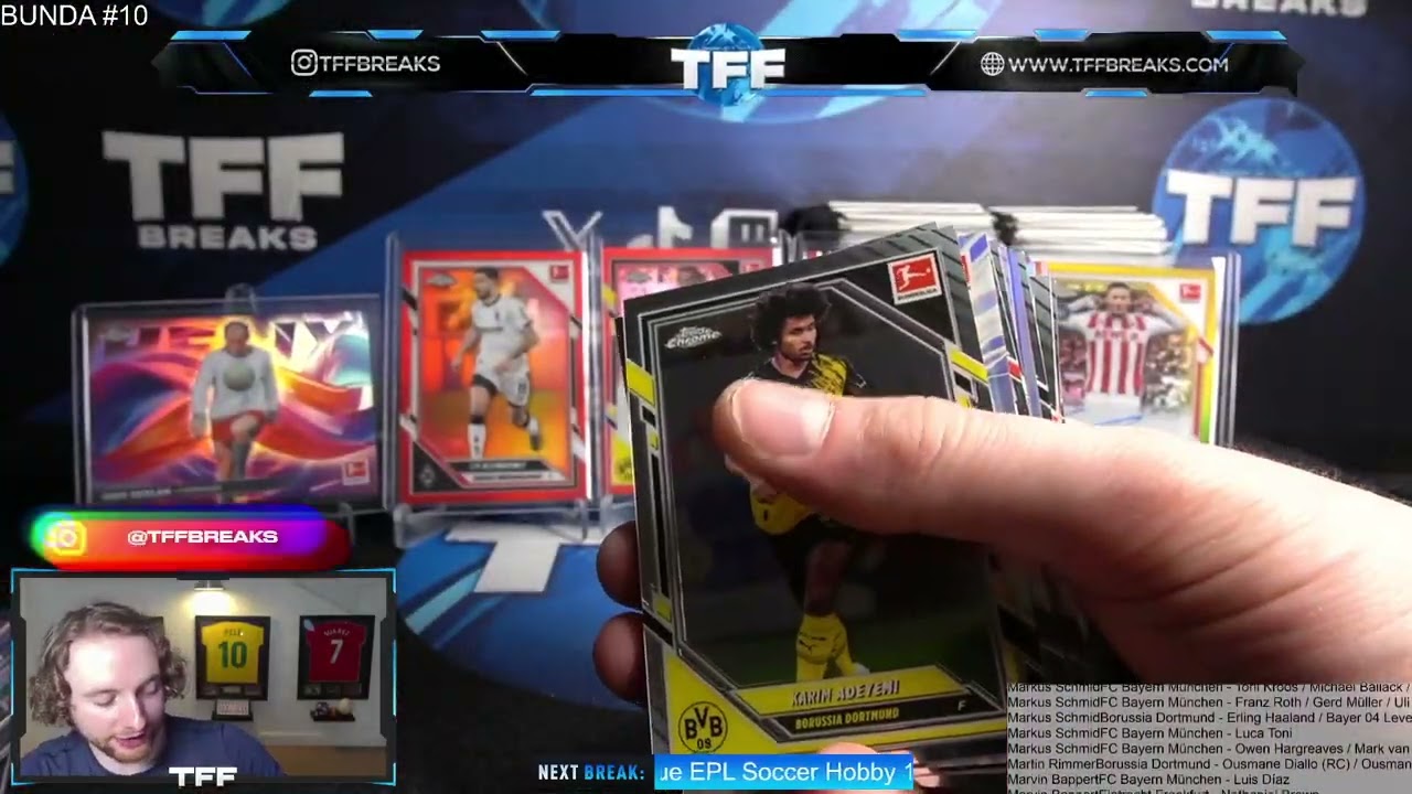 2026 Topps Chrome Bundesliga 12 Box Case PYT/PYP #10