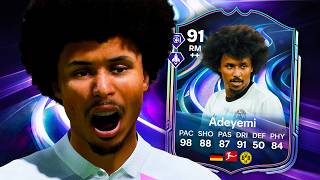 91 Answer the Call Adeyemi FC 26 Player Review