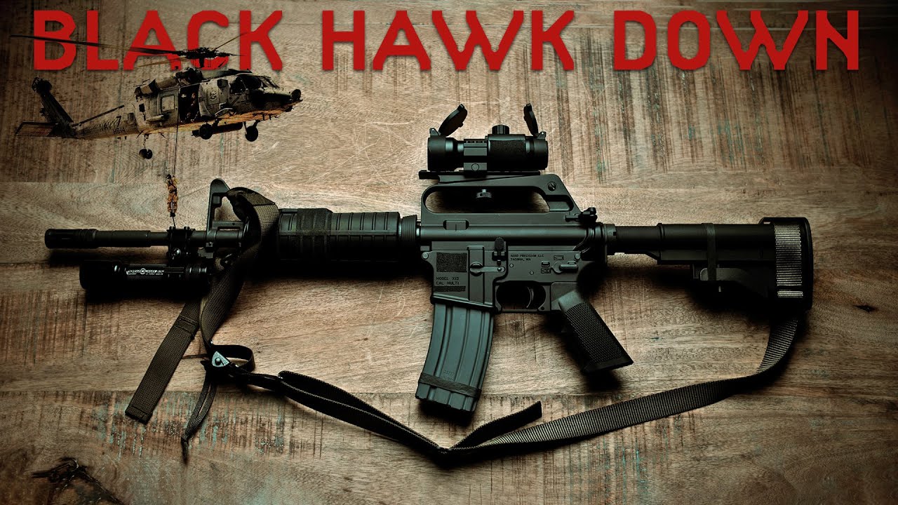 Retro AR Black Hawk Down Inspired - YouTube