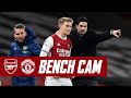 BENCH CAM IS BACK! | Arsenal vs Manchester United | Odegaard makes his debut