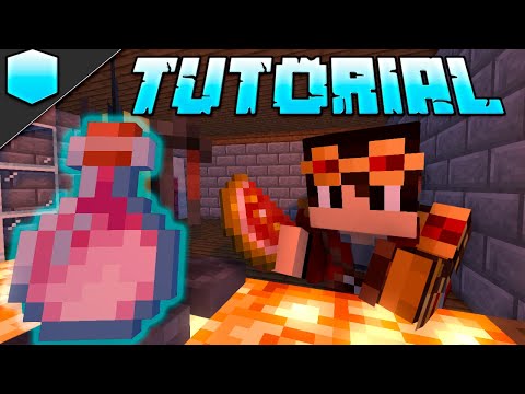 COMO HACER POCIONES EN MINECRAFT 1.16 TUTORIAL