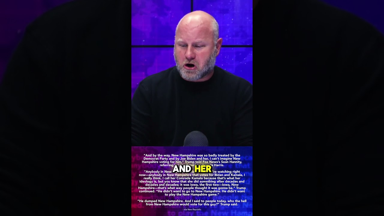 Confused Trump forgets who he's running against #shorts