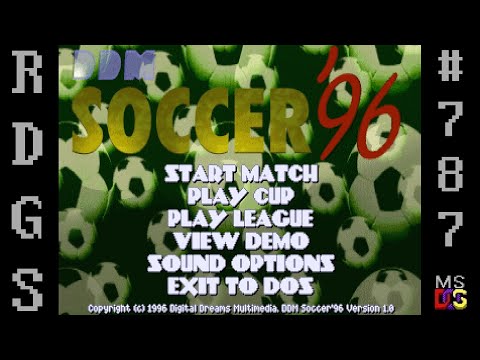 Random DOS Game Show #787: DDM Soccer 96 (1996)