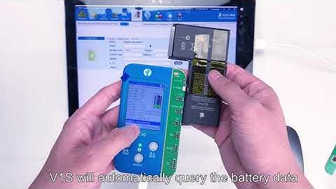 JC V1S battery information read & write, one key to repair