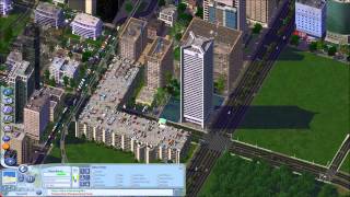 SimCity 4:  Urban Renewal, Part II (4x speed timelapse)