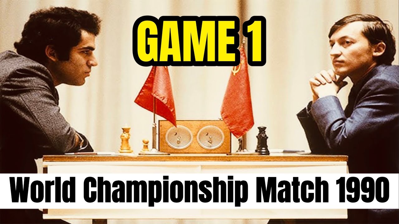 Kasparov - Karpov World Championship Match (1990) chess event