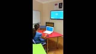 Anja Mental Aritmetik Öğrencimiz Cansu Yilmaz Çift Basamaklı Beş Sayıyı Topluyor