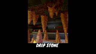 Pointed Drip Stone #shots #minecraft