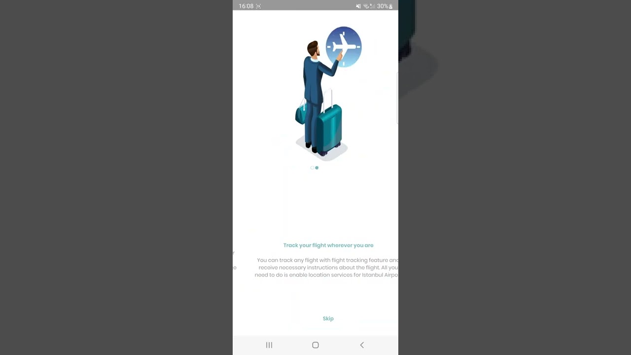This video is made to show Istanbul Airport Mobile Application location services usage.