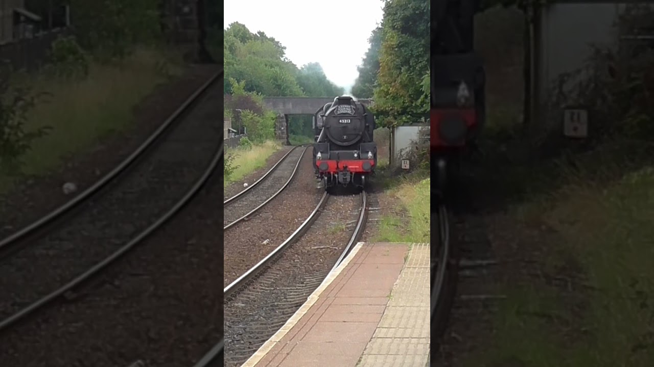 A Speedy black 5 at clitheroe 