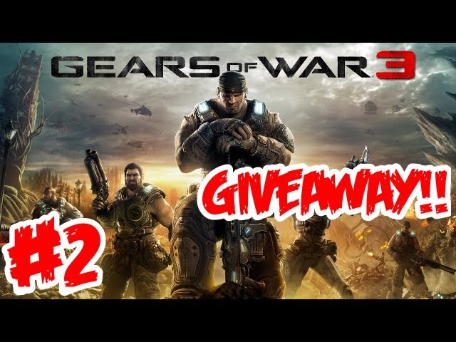 Gears of War 3 Walkthrough - Part 2 [ Act 1 - Chapter 1 ] HD - GIVEAWAY!! - Let's Play (Gameplay)