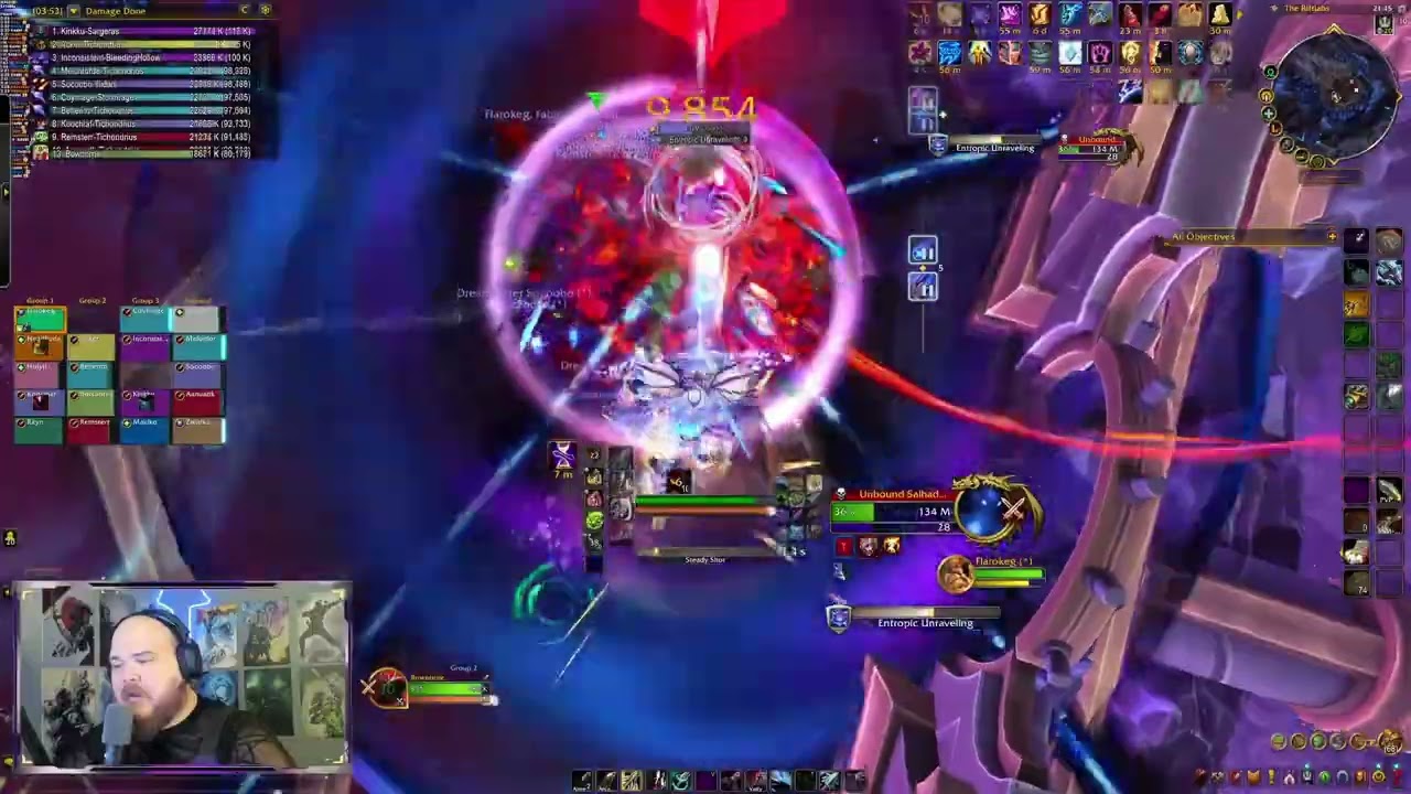 Mythic Fallen-King Salhadaar - MM Hunter PoV - First Kill