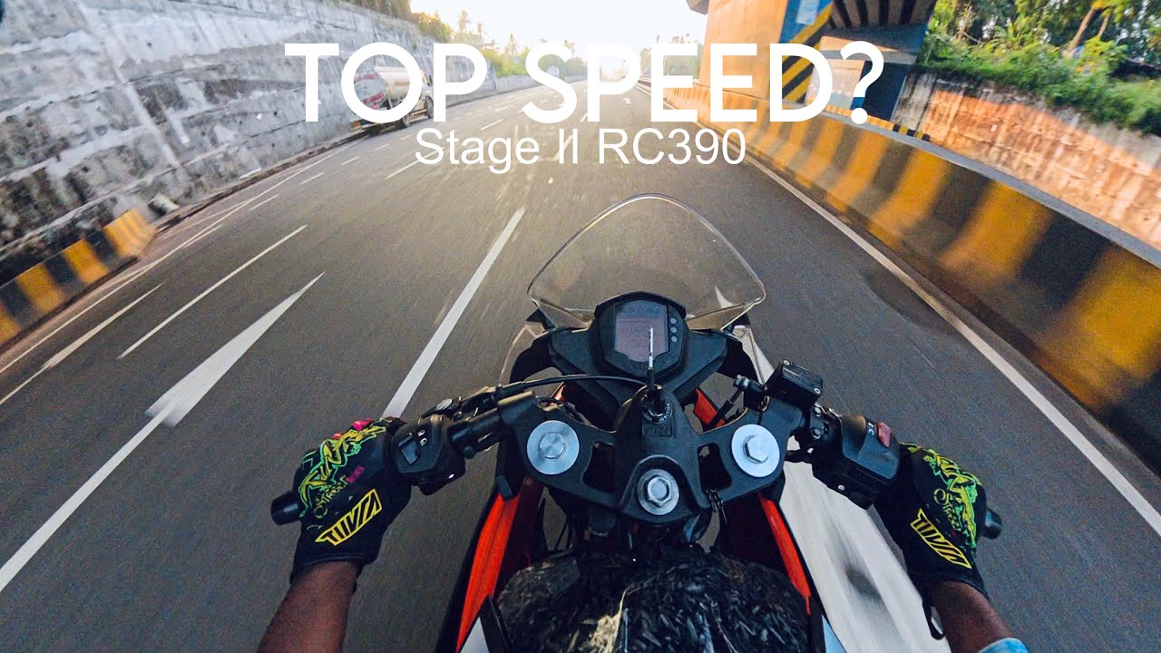 Pushing My Stage II RC 390 to Its Limits | Top Speed Run