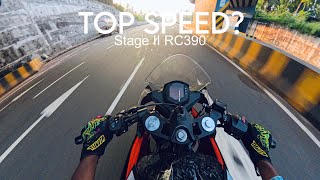 Pushing My Stage Ii Rc 390 To Its Limits Top Speed Run