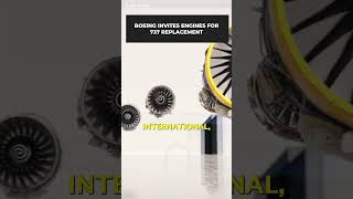 Boeing Asks Engine Makers To Power 737 Replacement #shorts