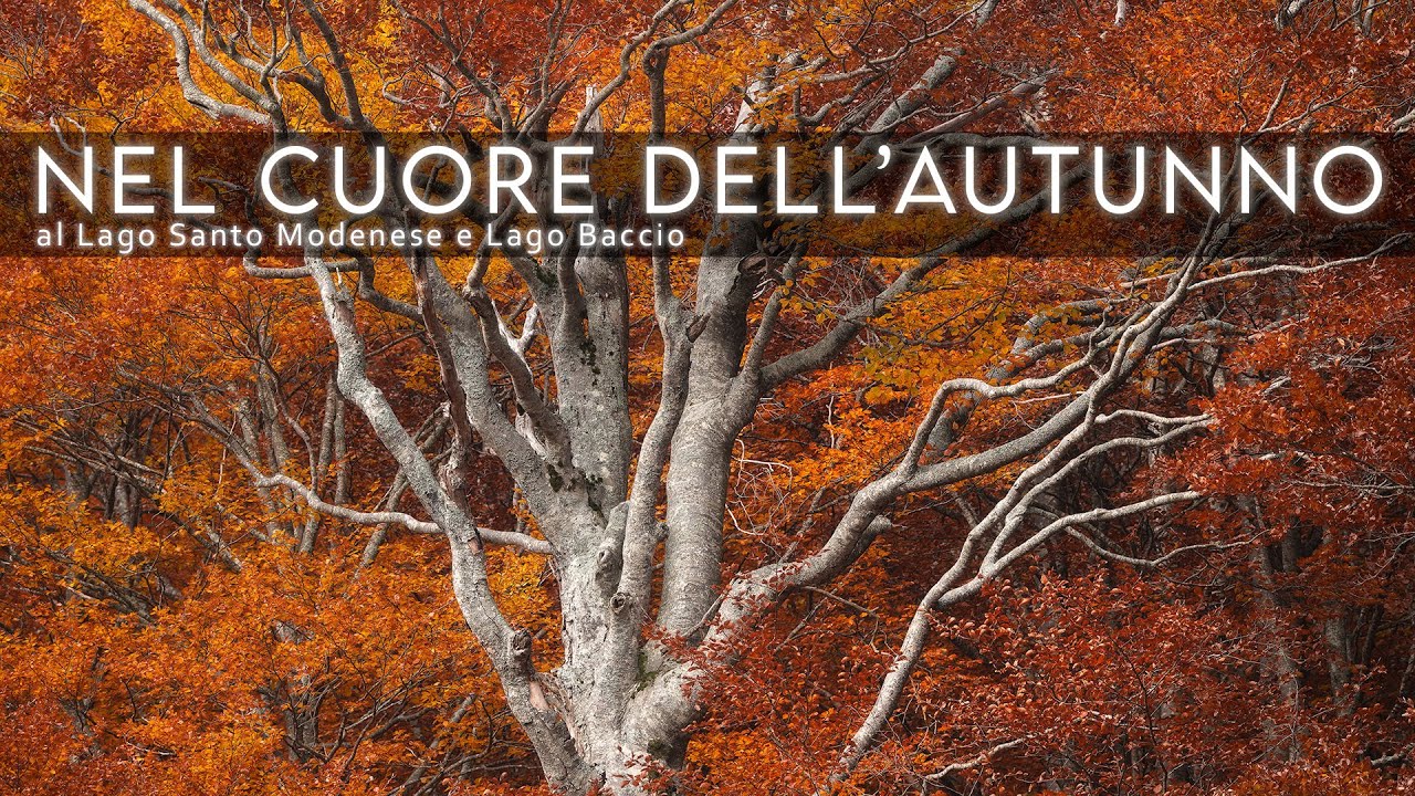 Un viaggio nel CUORE DELL'AUTUNNO | Autunno MAGICO al Lago Santo e Lago Baccio | Vlog Paesaggio