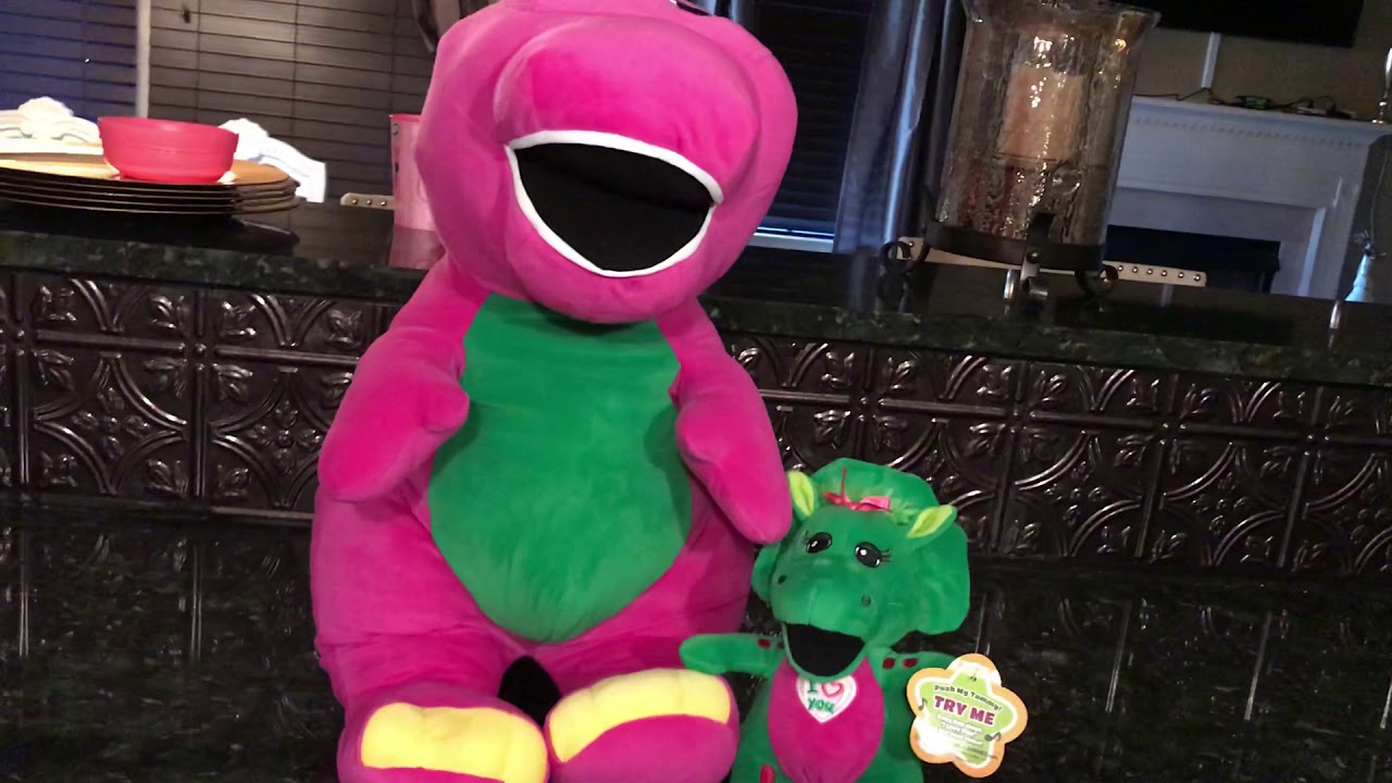 Barney and Baby bop doll from Target 