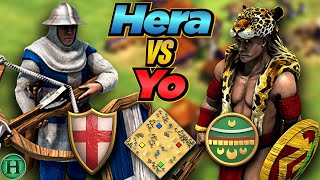 Italians vs Aztecs | 1v1 Arabia | vs Yo | AoE2