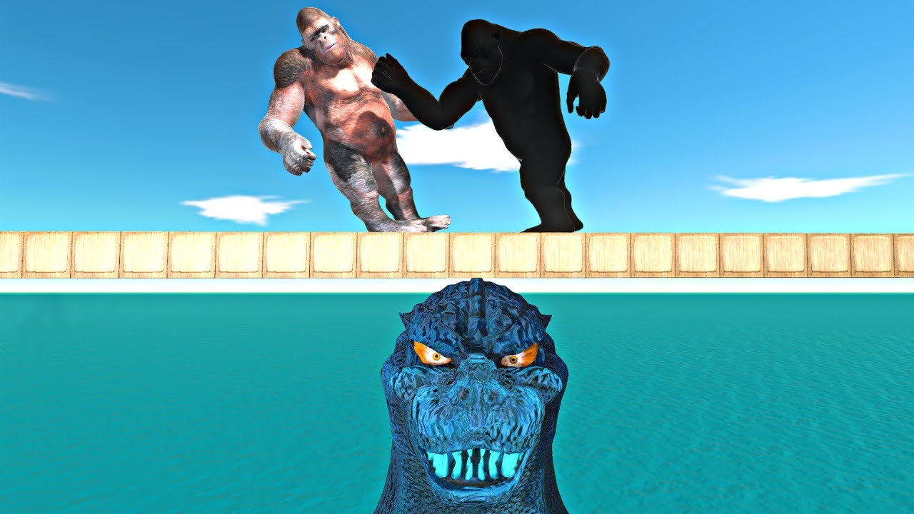 Clash at the Wall | Mutant Primates vs Shadow Itself in Heisei Arena -Animal Revolt Battle Simulator