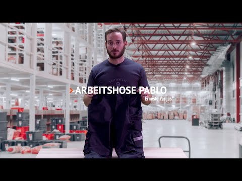 Arbeitshose Pablo - [ERKLÄRUNGSVIDEO] - Ernesto Vargas®