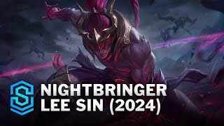 Nightbringer Lee Sin Skin Spotlight - League of Legends