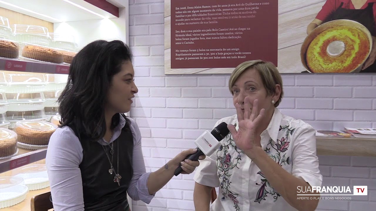 Alzira Ramos fala sobre a franquia Fábrica de Bolo Vó Alzira 