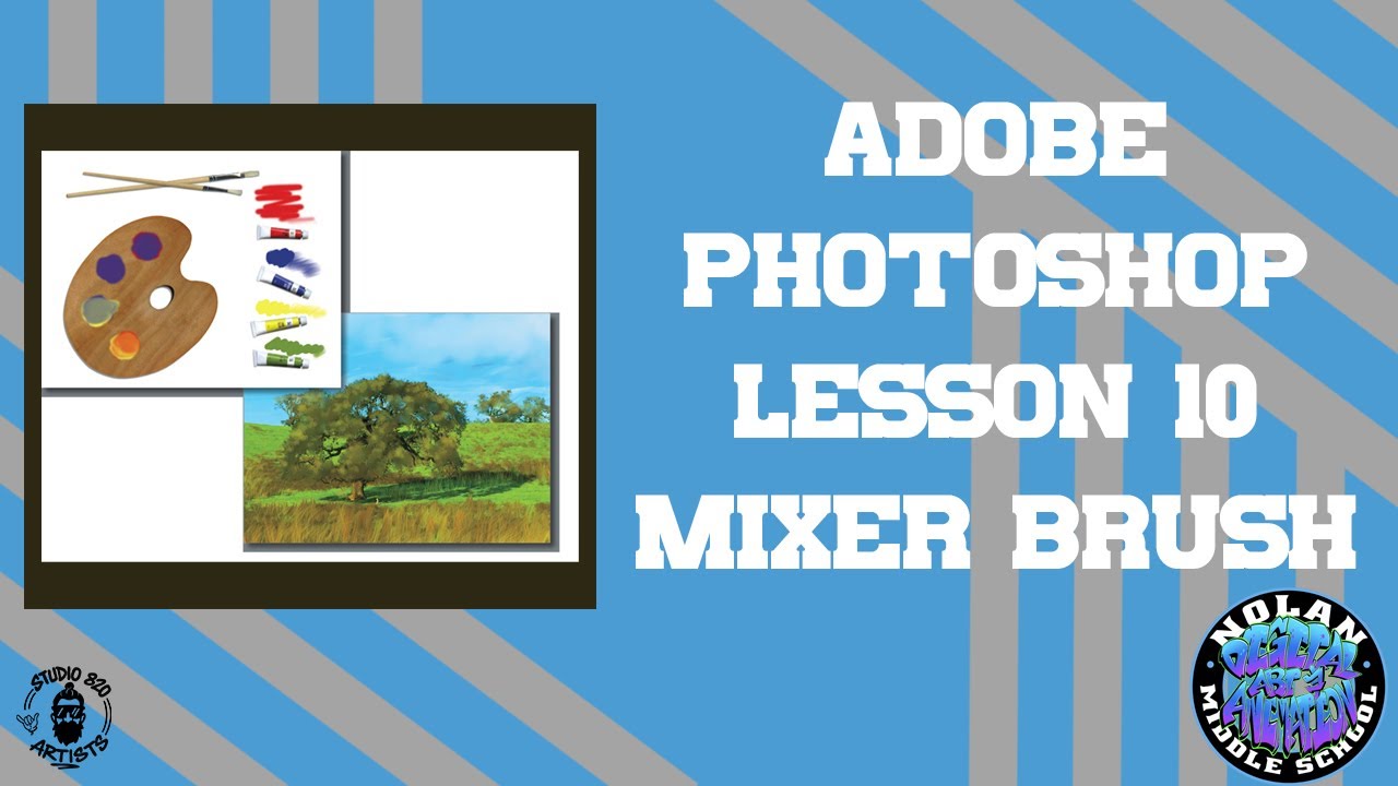 Photoshop Lesson 10   Painting with the Mixer Brush
