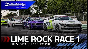 🔴 Mustang Cup Race 1 at Lime Rock Park | Ford Racing