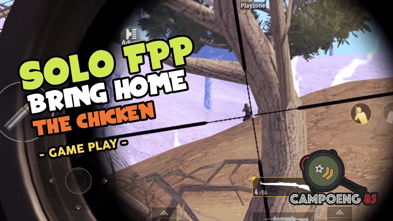 Pubg Mobile Bring Home The Chicken On Solo Fpp Gameplay Youtube