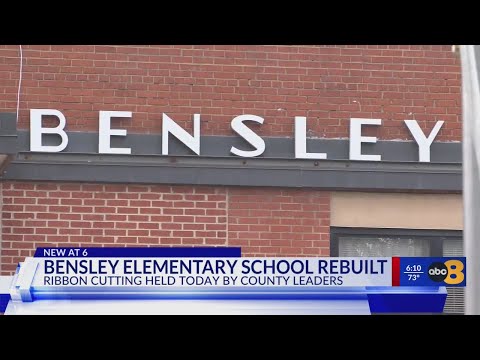 Ribbon cutting ceremony held for Bensley Elementary School