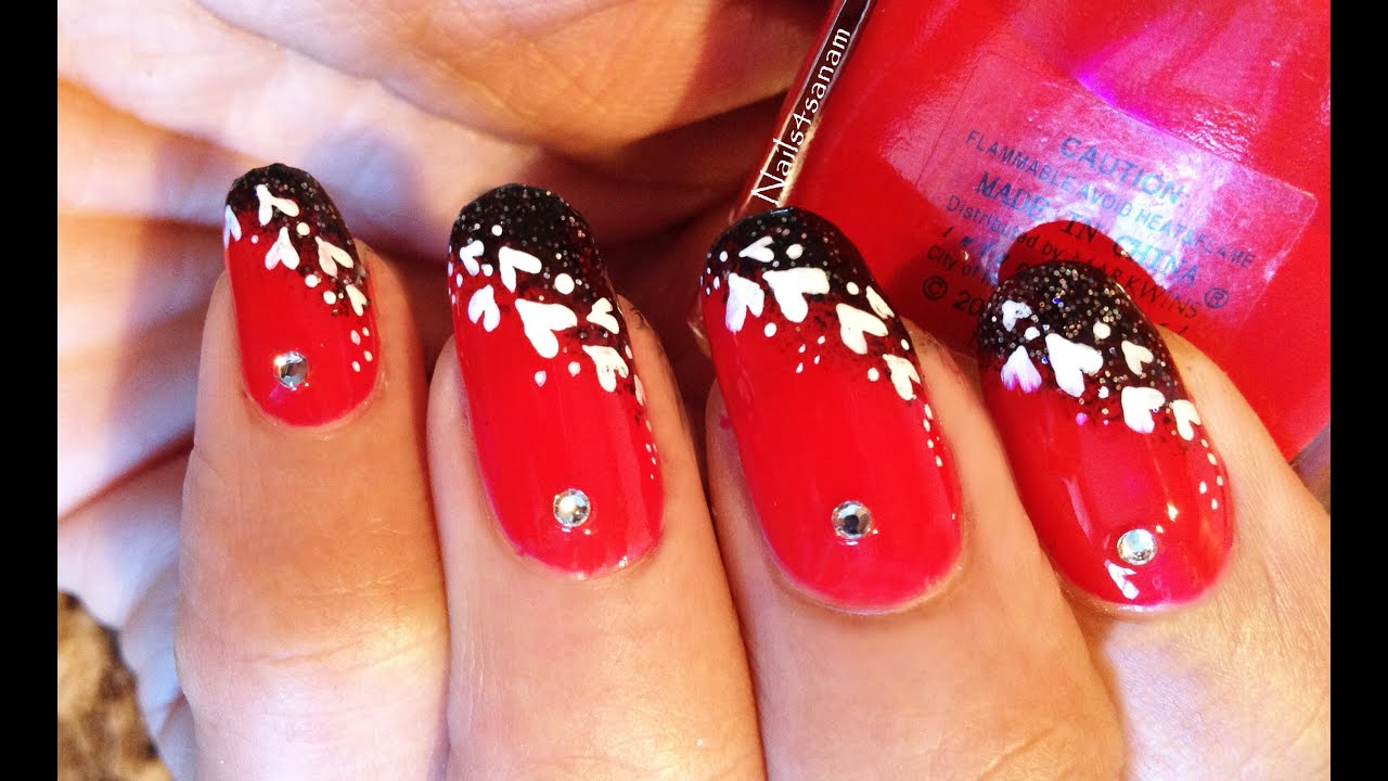 Sultry Red Nail Designs - wide 1