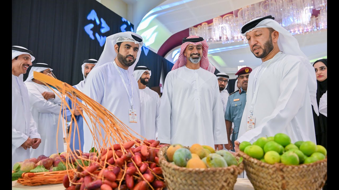 عمار بن حميد يفتتح مهرجان ليوا عجمان للرطب والعسل 2025