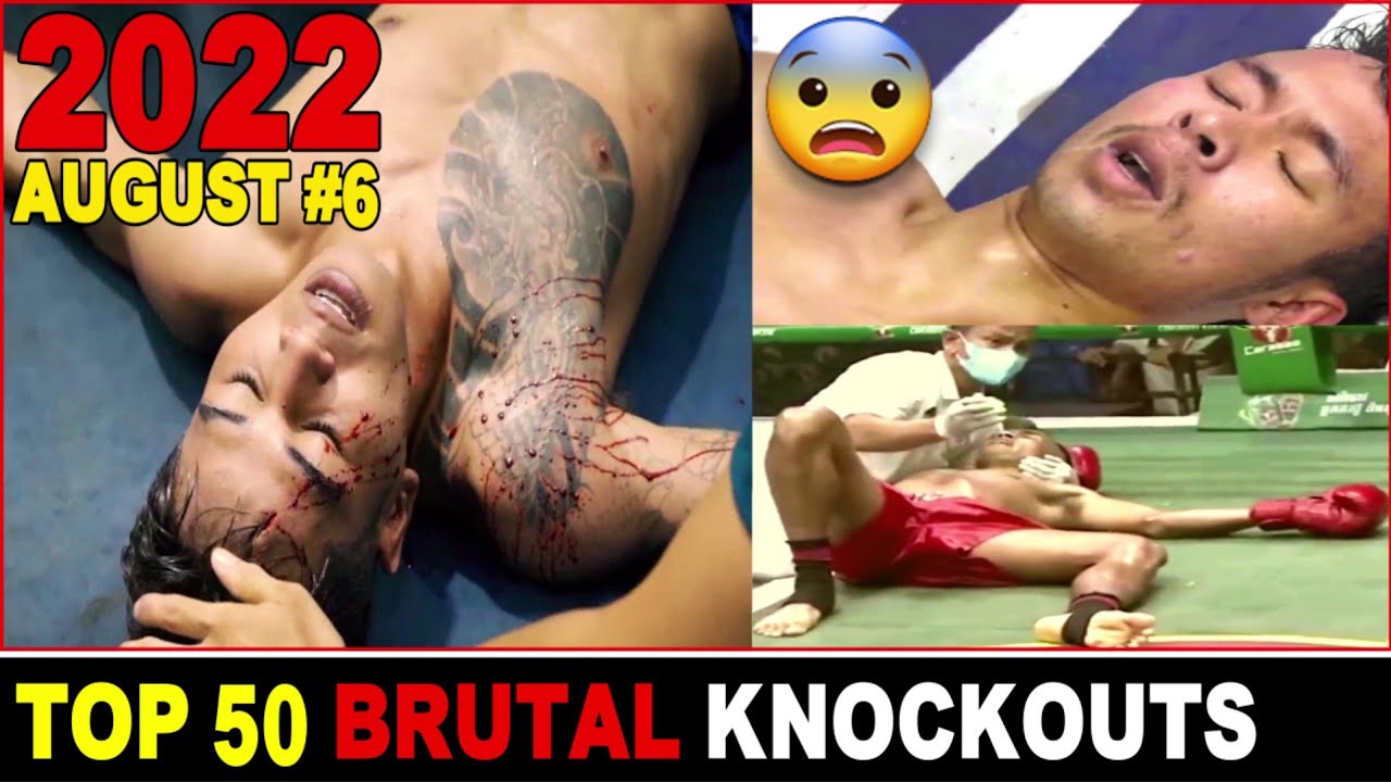 Top 50 MUAYTHAI•MMA•KICK•BOXING•KUN KHMER Knockouts👉AUG 2022 #6