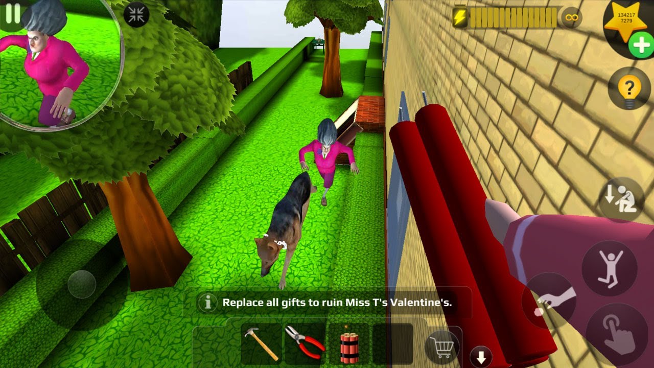 Scary Teacher 3D Update Francis Troll Miss T New Levels That's Not Bunny (Android,iOS)