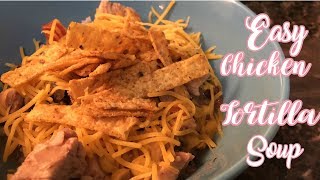 tortilla soup chicken easy