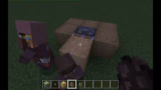Minecraft Villagers Survive Suffocation Glitch