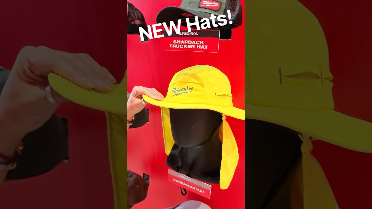 Milwaukee Just Launched 5 New Hat Styles!