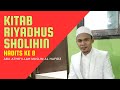 Kajian Kitab Riyadhus Sholihin hadits ke_8 l aba