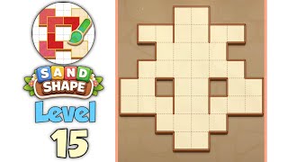 Sand Shape Level 15 Gameplay & Solution