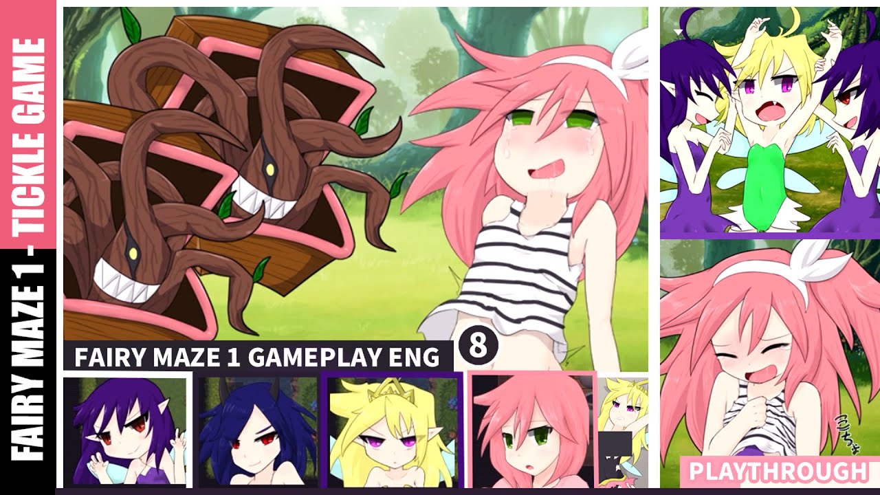 tickle game, tickle rpg, fairy maze tickle, rpgm, rpgmaker games, gameplay,...