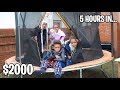 Last to leave the Trampoline Wins $2000