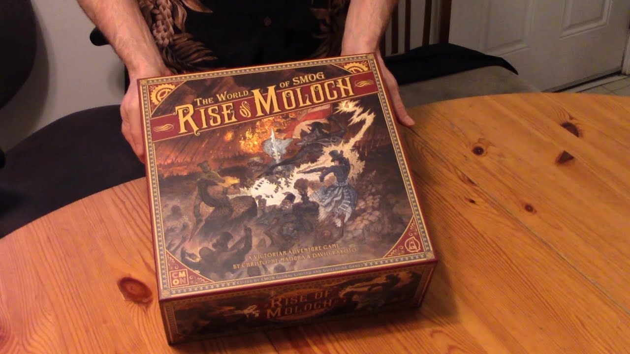The World of Smog: Rise of Moloch unboxing