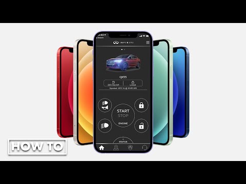How to use the Infiniti InTouch Connected smart phone app