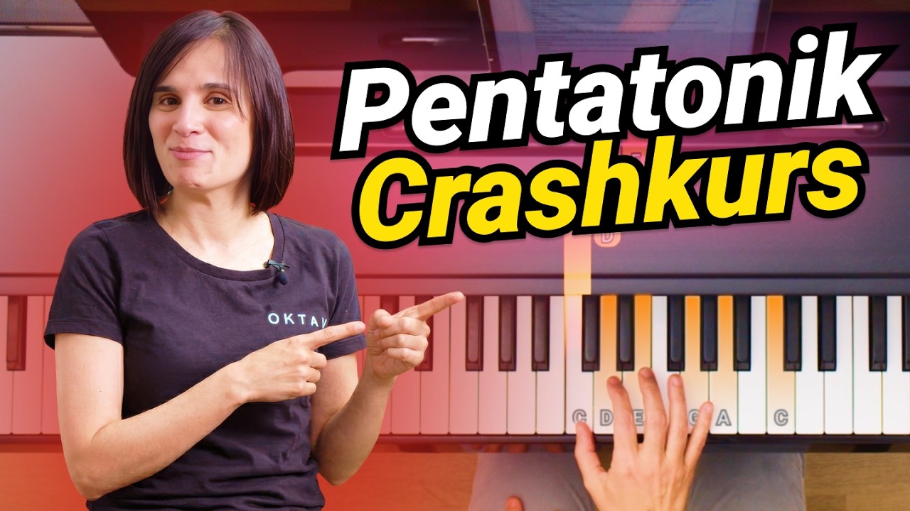 Klavier Pentatonik einfach erklärt – In unter 10 Minuten