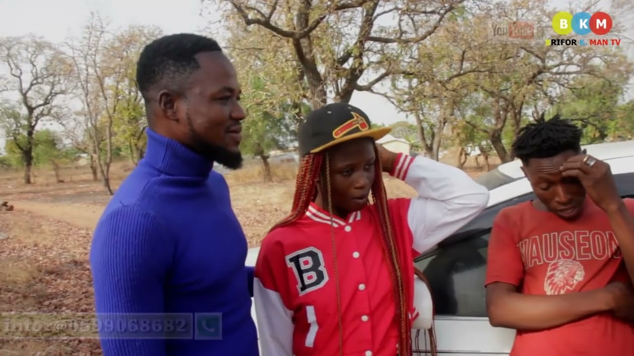 You Think you be smart 🤓🤓 Lady Gifty gives K.Man Showdown..Ft Slim Doc & brifor Sarkodie