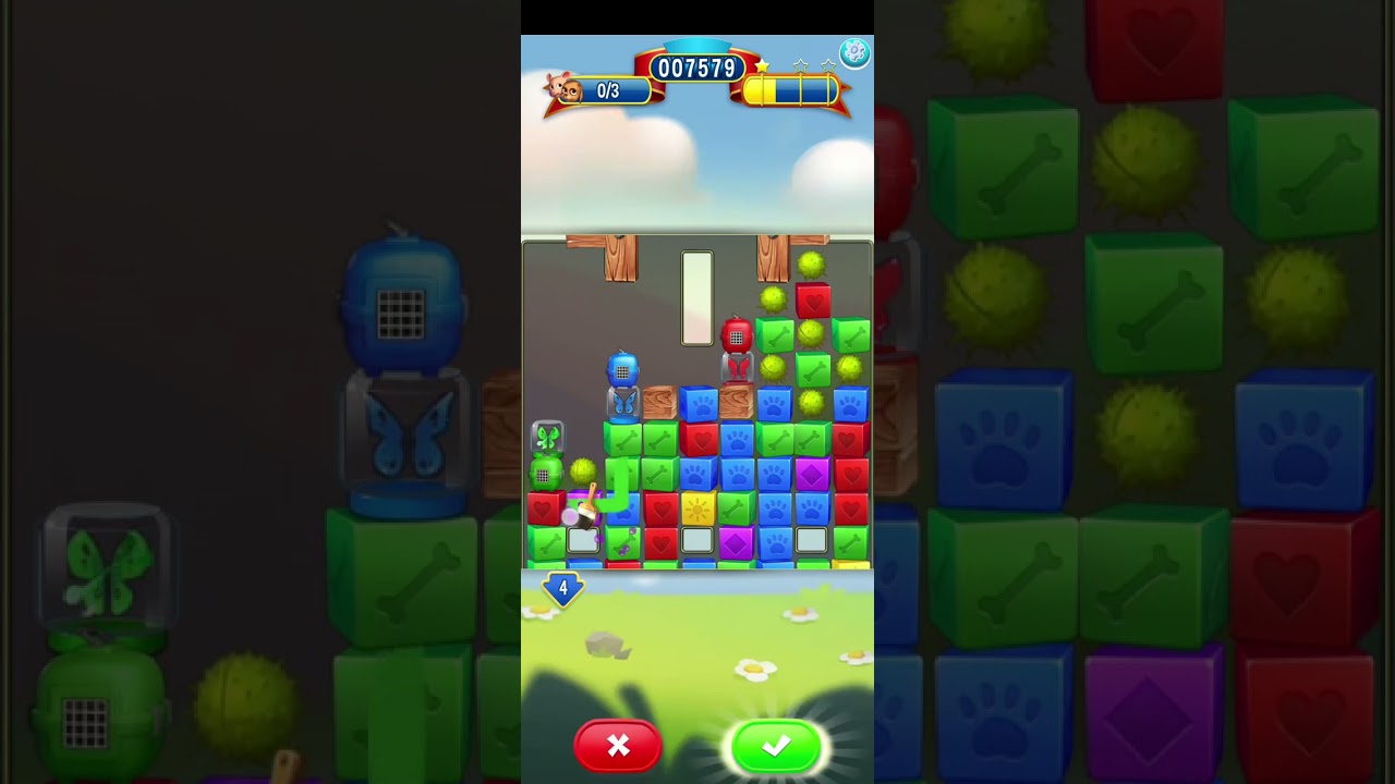 Pet Rescue Saga level 4430 no boosters