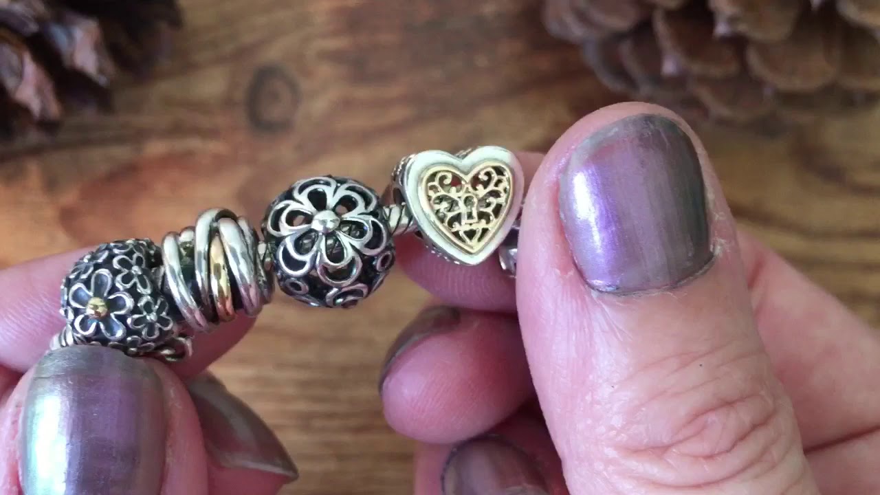 Pandora Two Tone Bracelet